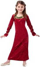 Dievčenský kostým stredoveká princezná