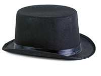 Čierny klobúk, cylinder