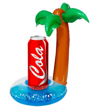 Nafukovací držiak na nápoje v tvare palmy (30 cm)