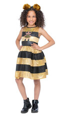 Dievčenský kostým L.O.L Surprise, kráľovná včielka