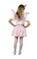 Detský kostým TUTU sukne jednorožec s čelenkou a krídlami