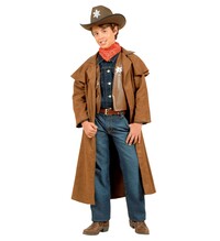 Chlapčenský kostým kovboj (semišový vzhľad)