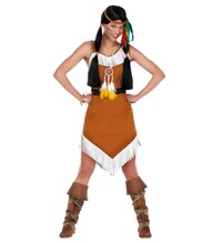 Dámsky indiánsky kostým z kmeňa Komančov