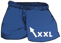 Trenírky XXL