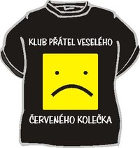 Tričko Klub priateľov veselého červeného