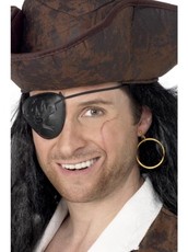 Pirátska záslepka a náušnice