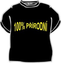 Tričko 100% prírodné