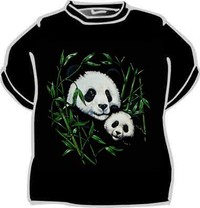 Tričko Panda s mláďaťom