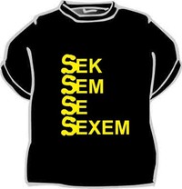 Tričko Sekol som so sexom