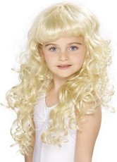 Detská parochňa princezná blond