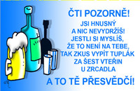 Preukaz Čítaj pozorne! Si hnusný ...