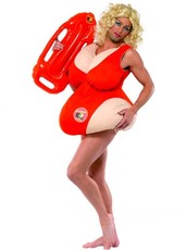 Pánsky kostým Baywatch Lifeguard plavky