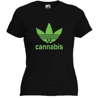 Dámske tričko Cannabis