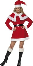Dámsky kostým miss Santa