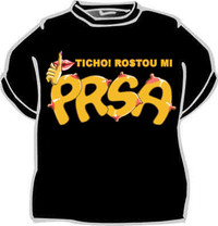 Tričko - Ticho rastú mi prsia