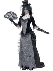 Dámsky halloweensky kostým Duch čiernej vdovy