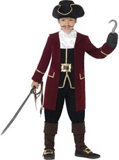 Chlapčenský kostým kapitán pirátov