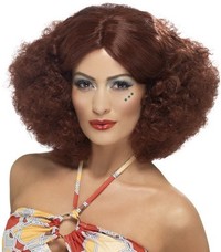 Dámska parochňa 1970s Afro