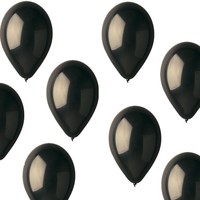 Nafukovacie balóniky čierne 1ks