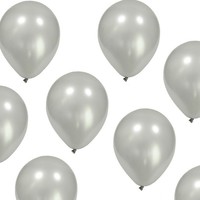 Nafukovacie balóniky strieborné 1ks