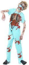 Detský kostým na Halloween zombie chirurg