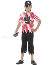 Pirát Chlapčenský kostým pruhovaný