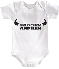 Vtipné detské body - som dokonalý anjelik