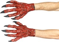 Halloweenske diabolské ruky (čert)