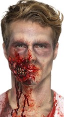 Zombie čeľusť latex