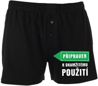 Trenírky Pripravený na okamžité použitie