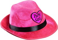 Dámsky zamatový klobúk (ružový)