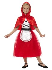 Deluxe, dievčenský kostým červená čiapočka