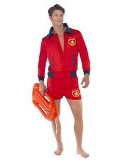 Pánsky kostým baywatch (pobrežná hliadka)