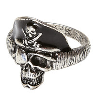 Pirátsky prsteň s lebkou