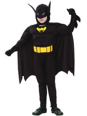 Chlapčenský kostým Batman so svalmi