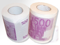 Toaletný papier 500 Euro