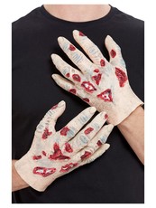 Latexové zombie ruky