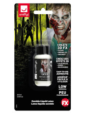 Make-Up tekutý latex svietiaci v tme, Zombie