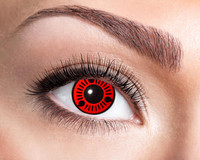 Certifikované trojmesačné farebné kontaktné šošovky nedioptrické červené 84109541.m60