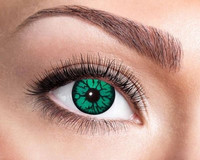 Certifikované trojmesačné farebné kontaktné šošovky nedioptrické zelená batika 84109541.m82