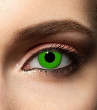 Certifikované trojmesačné farebné kontaktné šošovky nedioptrické zelené 84109541.m65