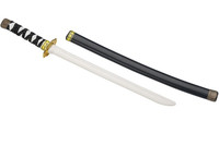 Čierny meč ninja/warrior