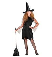 Kostým čarodejnice čierny