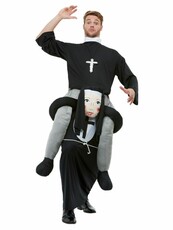 Pánsky kostým mníška piggyback