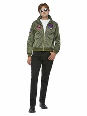 Top Gun Maverick Bomber bunda s odznakmi