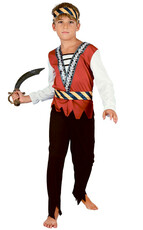 Chlapčenský kostým pirát 120 - 130 cm