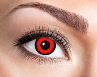 Certifikované ročné farebné kontaktné šošovky nedioptrické, angelic red