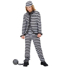 Detský kostým väzeň s číslom
