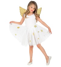 Detský set anjelská sukienka s krídlami