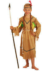 Dievčenský kostým indiánka s čelenkou